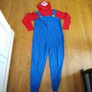 Men's Super Mario Onesie Sz S/M